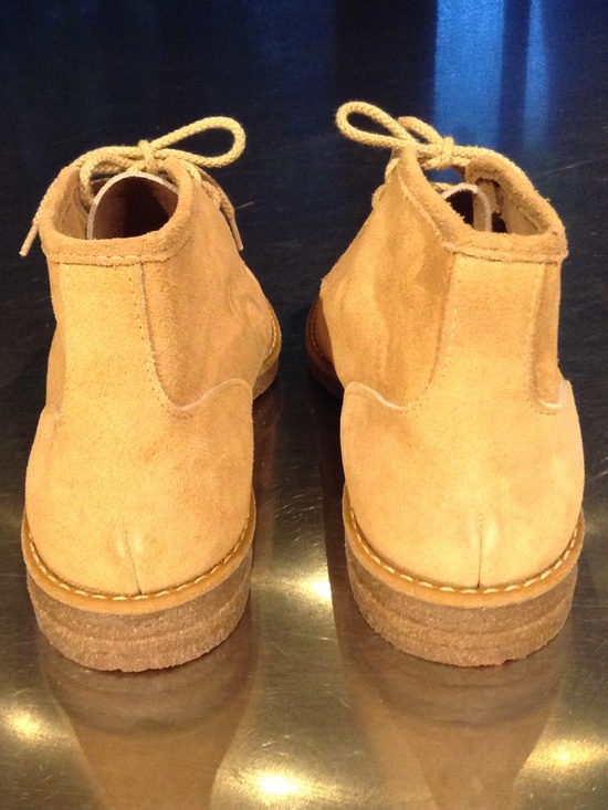 VTG Mason Shoes Suede Chukka Boots Men\'s Sz 9.5 E Lace Up Crepe Sole Made USA main image 10